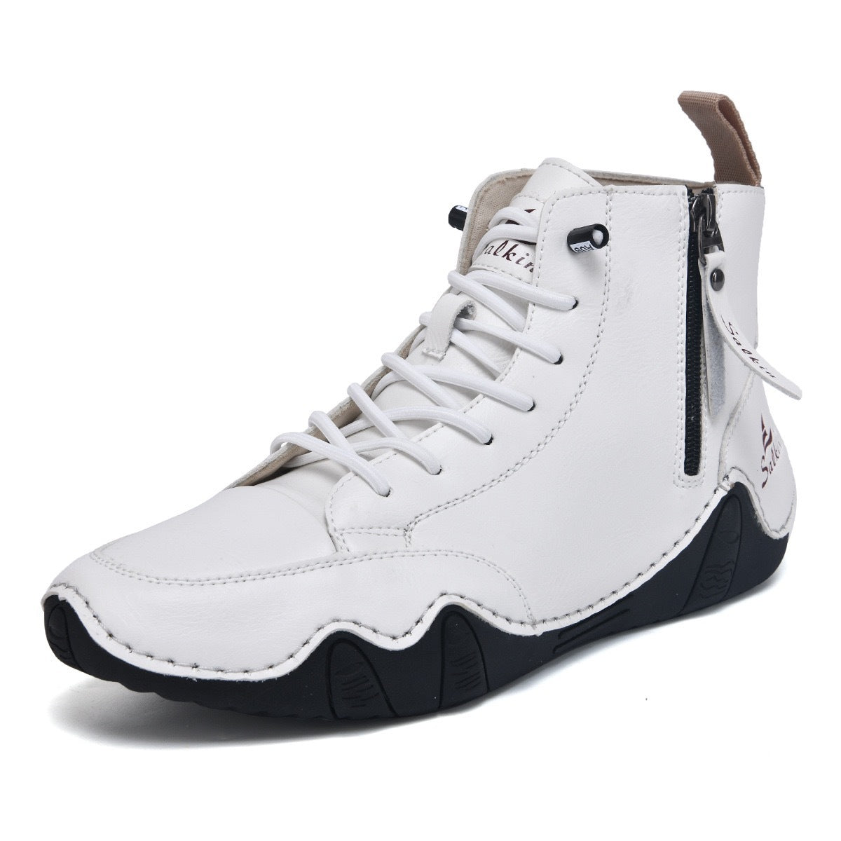 Men's High-top Handmade Leisure Ankle Boots
